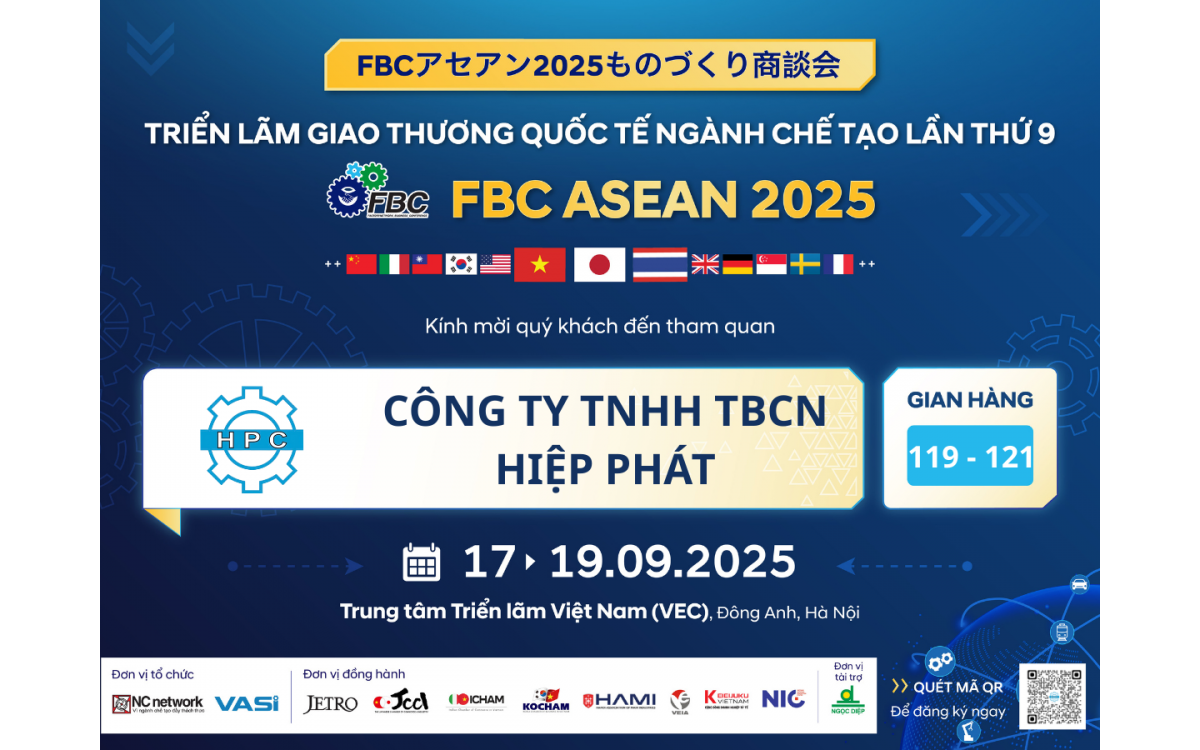 Giới thiệu triển lãm FBC ASEAN Manufacturing 2025